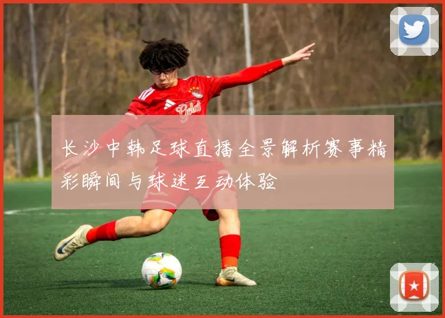 长沙中韩足球直播全景解析赛事精彩瞬间与球迷互动体验